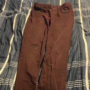 Perry Ellis Maroon Pants